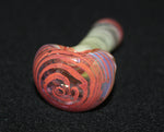 SLINKY STEM RED Glass Pipe