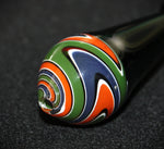 6+" JADE BOWTIE GLASS Tobacco Smoking Glass Pipe THICK GLASS pipes (Copy)