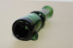 4" LUCKY GREEN CANNON Glass Tobacco Smoking Glass Pipe CANNON Glass Pipe