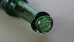 4" LUCKY GREEN CANNON Glass Tobacco Smoking Glass Pipe CANNON Glass Pipe