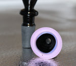 14mm BLACK - PINK Thin Glass Slide Bowl Tobacco Slide