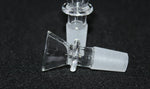 14mm CLEAR Glass BASIC CONE SLIDE Tobacco slide