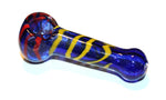 BLUE GLASS EXPRESSION 4" Glass Pipe