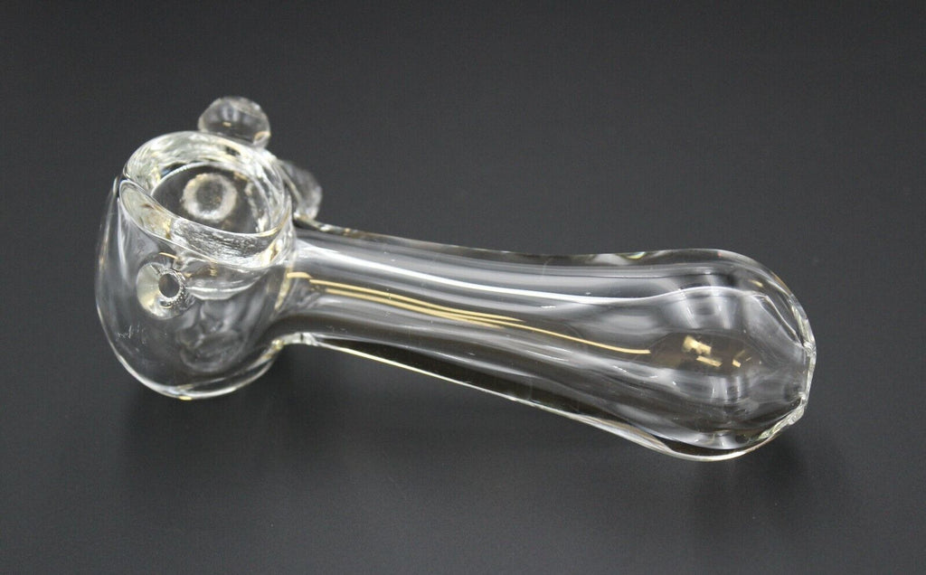 Crystal Glass 4 1/2" Glass Pipe