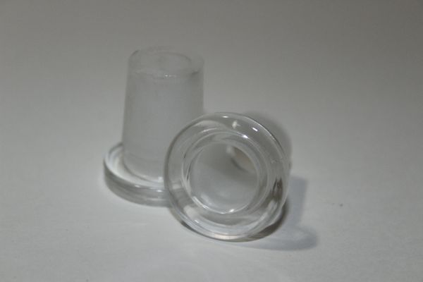 COMPACT 18.8mm to 14mm Bowl Adapter Glass Water Pipe Bong Head Piece