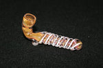 POCKET CORKSCREW SHERLOCK One Hitter Chillum Glass Pipe
