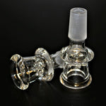 14 mm SHOT GLASS Slide Bowl SNOWFLAKE SCREEN