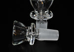 14mm NY THICK GLASS CLEAR Slide Bowl Glass THICK GLASS Slide Bowl 14mm male