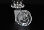 14mm NY THICK GLASS CLEAR Slide Bowl Glass THICK GLASS Slide Bowl 14mm male