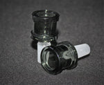 14mm SMOKED GLASS SPOOL Glass Slide Bowl THICK Tobacco Slide Bowl 14 mm male