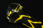 BUMBLE BEE FRIT Glass Pipe
