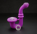 5" PURPLE SILICONE SHERLOCK Pipe