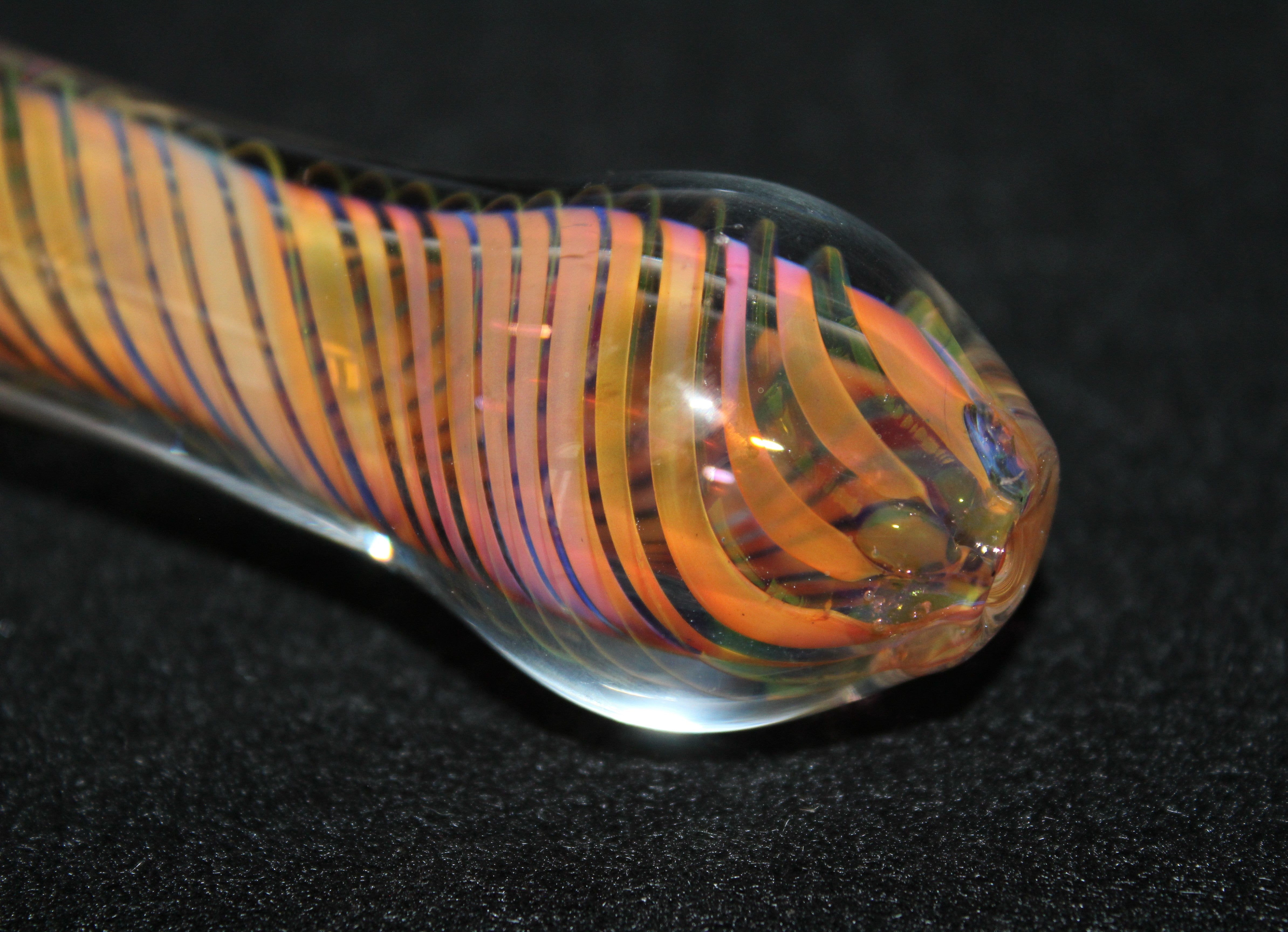 4 1/2" MONTE CARLO Glass Smoking Pipe THICK GLASS pipes