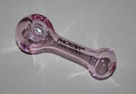 PINK PANTHER 4" Glass Pipe with built in screen