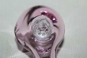 PINK PANTHER 4" Glass Pipe with built in screen