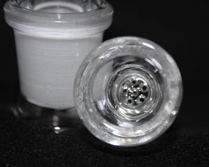 18 mm HONEYCOMB Bowl 18mm Clear Glass Water Pipe Slide Bowl
