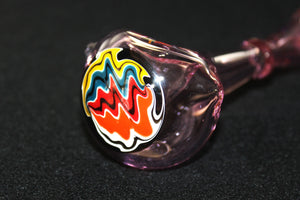 6+" PINK BOWTIE GLASS Tobacco Smoking Glass Pipe THICK GLASS pipes (Copy) (Copy) (Copy) (Copy)