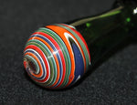 6+" GREEN BOWTIE GLASS Tobacco Smoking Glass Pipe THICK GLASS pipes (Copy) (Copy) (Copy)