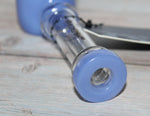 4 1/2" Modern BAZOOKA BLUE Tobacco Smoking TABLE PIPE Glass pipe Glass pipes