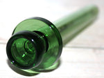 5" GREAT GREEN GLASS STICK Tobacco Smoking Glass Pipe Bowl THICK Glass Pipes