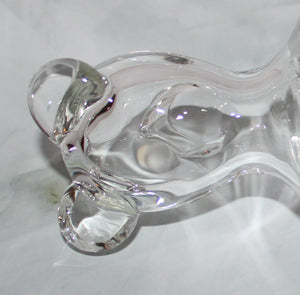 5 1/2" HELIX-LIKE CLEAR GLASS PIPE Tobacco Smoking Glass Pipe TORNADO Glass Pipe