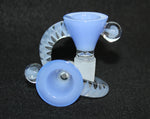 14mm SKYFALL BLUE Glass SLIDE Bowl Tobacco Glass Slide Bowl 14 mm