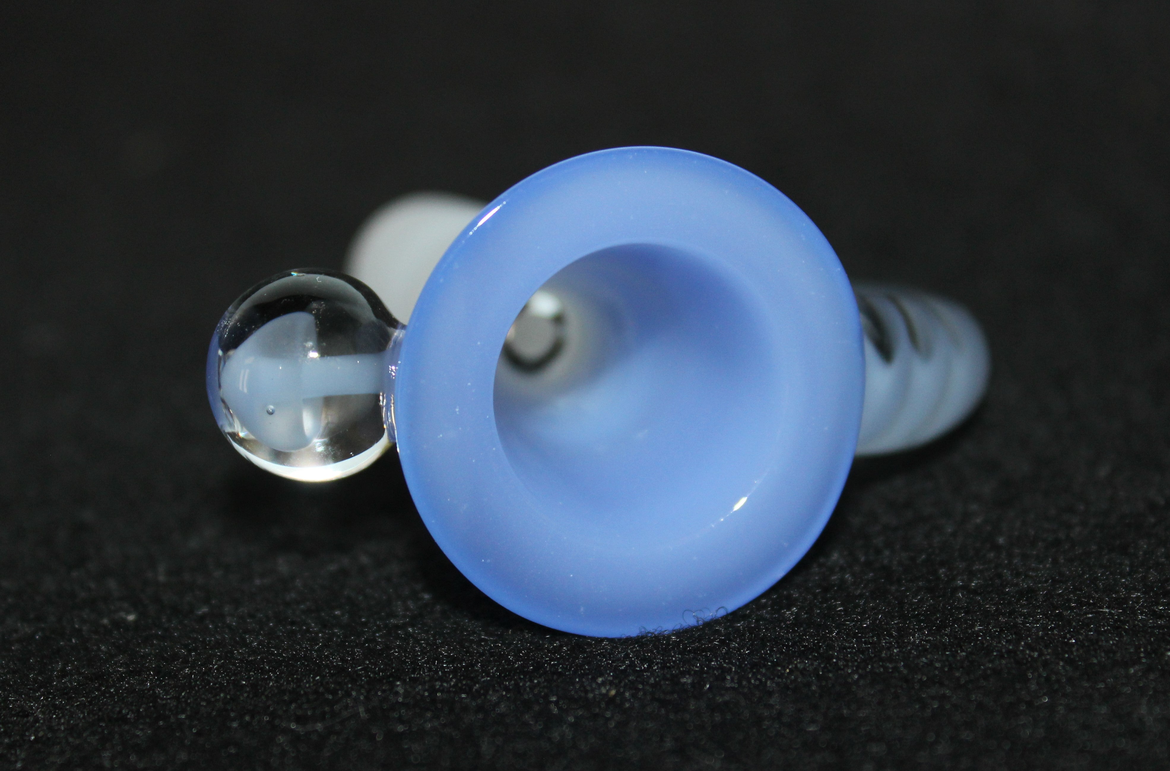14mm SKYFALL BLUE Glass SLIDE Bowl Tobacco Glass Slide Bowl 14 mm