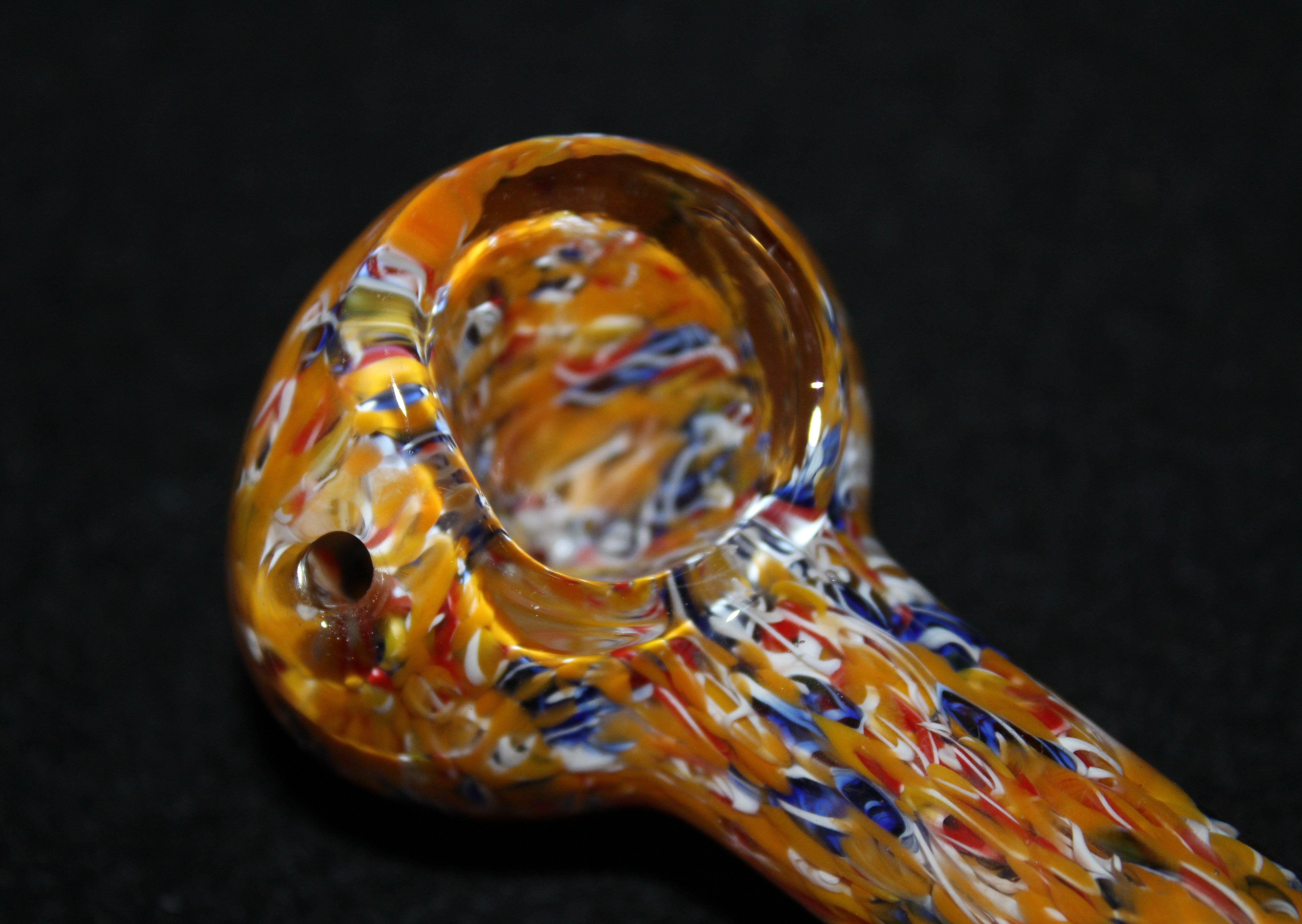 CONFETTI Glass 4 1/2" Glass Pipe