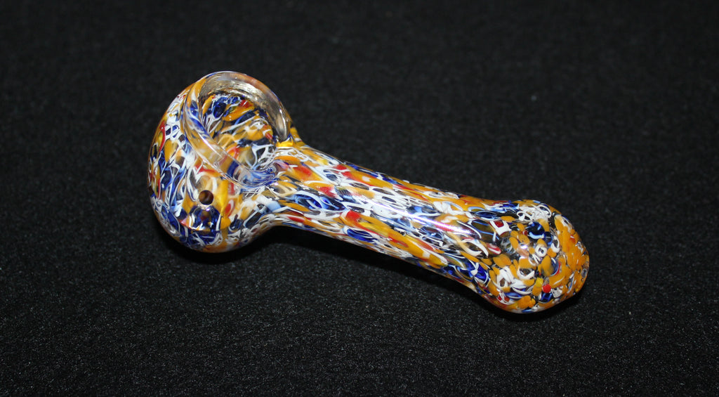 SNOW STORM Smoking Glass Pipe