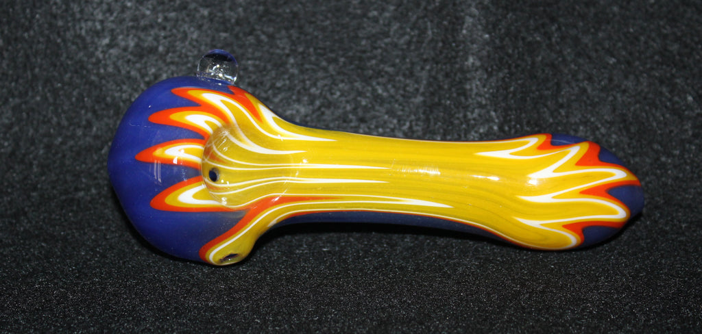 4 1/2" SUNBURST NOVA Glass Tobacco Smoking glass Pipe Bowl THICK glass Pipes