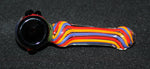 4 1/2" COLOR SCREAM Glass Tobacco Smoking Glass Pipe THICK GLASS pipes