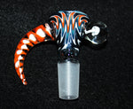 14mm NITRO VORTEX Glass SLIDE Bowl w/built-in screen Tobacco Slide Bowl 14mm