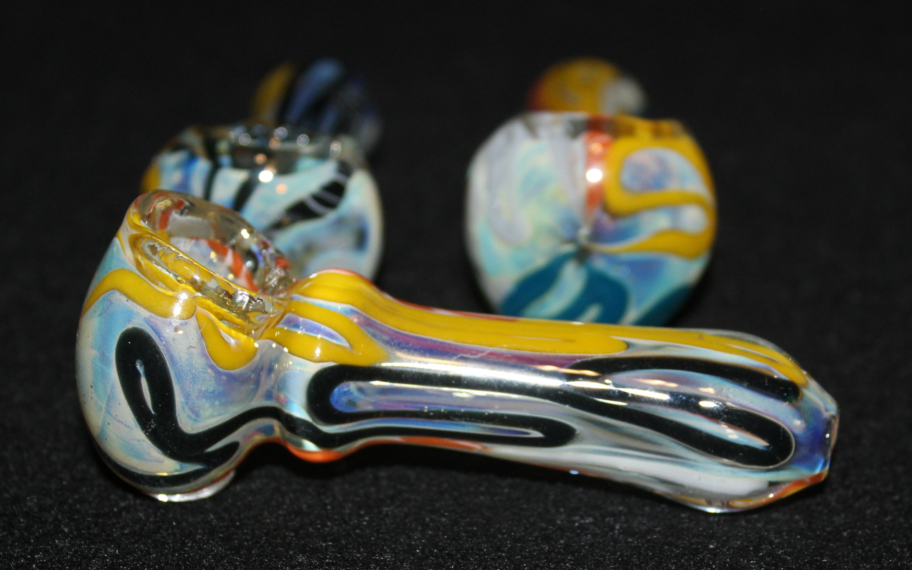 3X - 4" WORKHORSE Glass Tobacco Smoking Pipe THICK GLASS pipe Glass Pipes