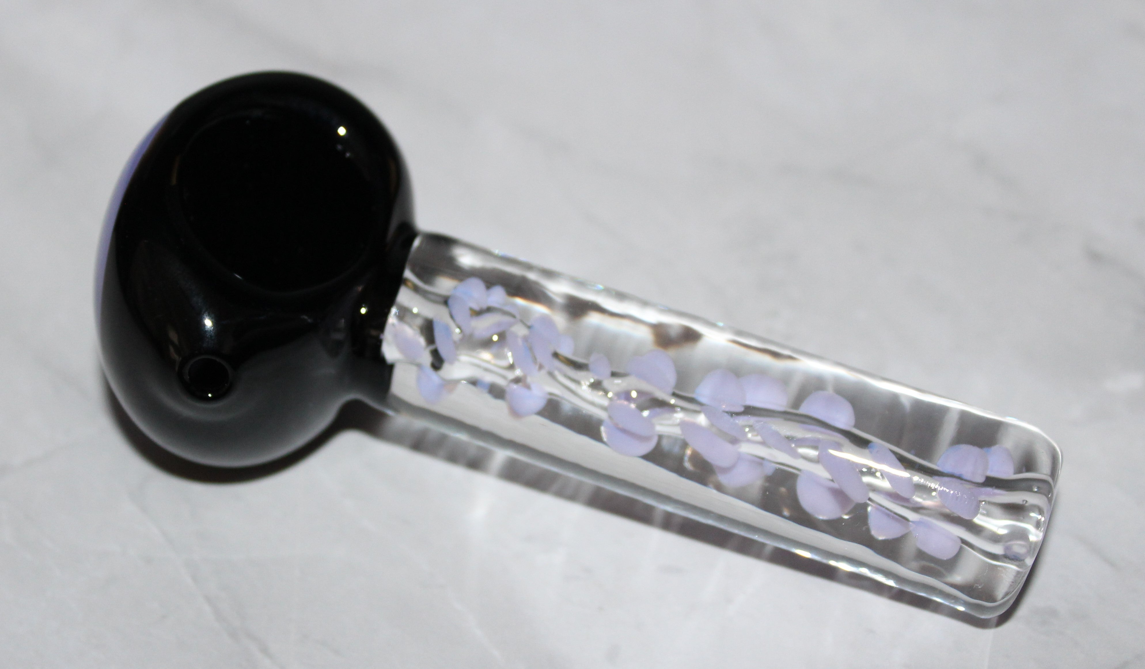 4" LAVENDER BREEZE Glass Pipe Tobacco Smoking Glass Pipe