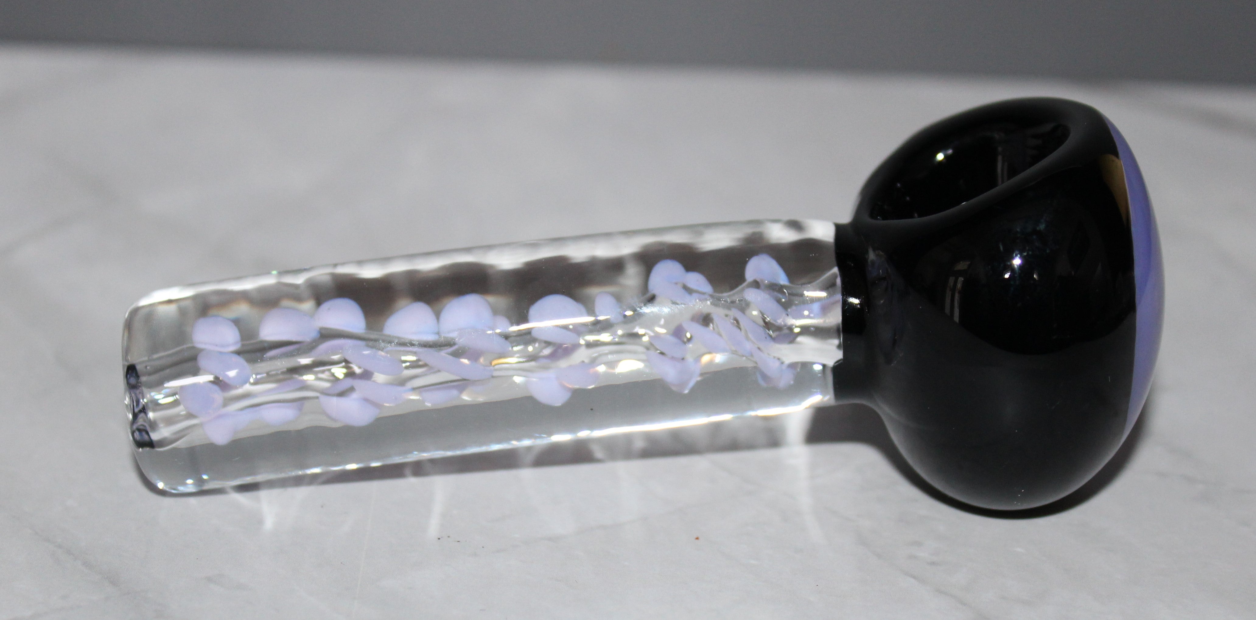 4" LAVENDER BREEZE Glass Pipe Tobacco Smoking Glass Pipe