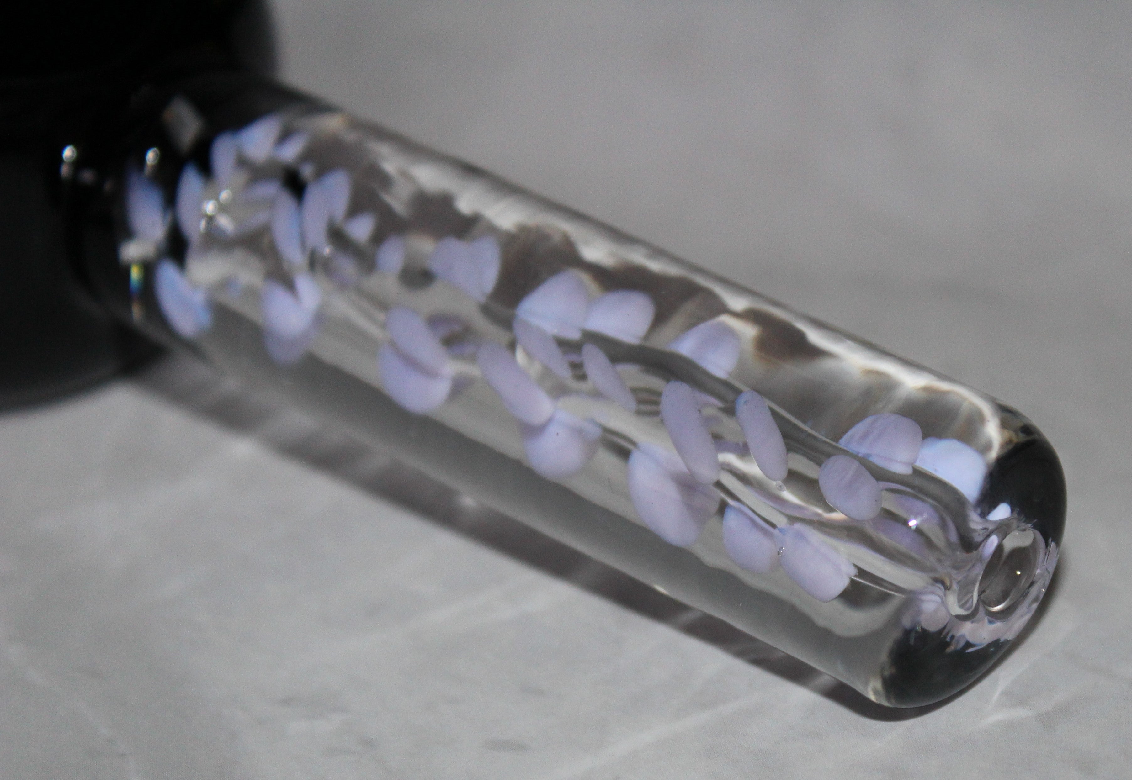 4" LAVENDER BREEZE Glass Pipe Tobacco Smoking Glass Pipe
