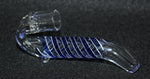 4" SHIPWRECK SPIRAL - MINI SHERLOCK Tobacco Smoking Glass Pipe w/built-in screen