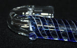 4" SHIPWRECK SPIRAL - MINI SHERLOCK Tobacco Smoking Glass Pipe w/built-in screen