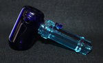 4 1/2" BLUE FREEZE HAMMER Glass Pipe Tobacco Smoking Glass Pipe +built-in screen