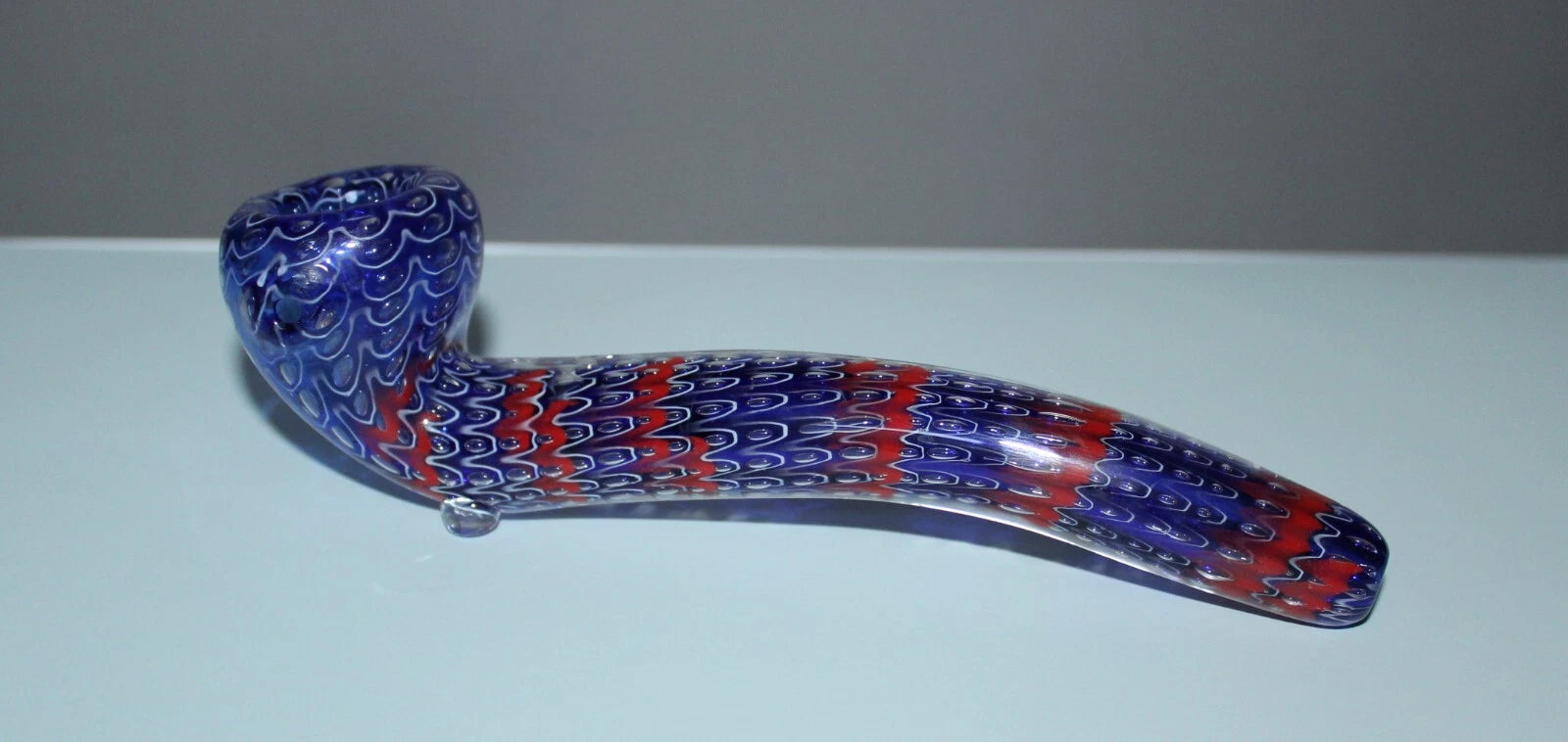 6 1/2" - 7" LONG JOHN Sherlock Thick Glass Pipe