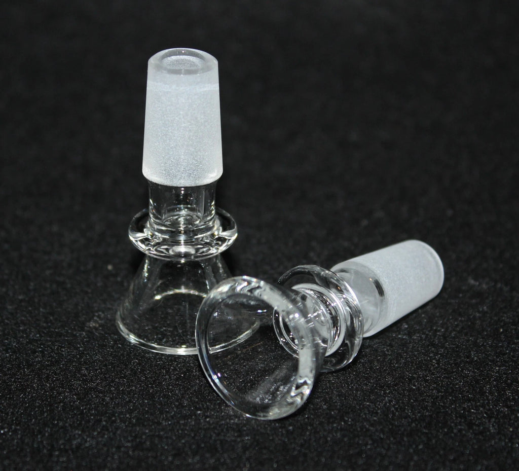 14mm ECONOMY CONE GLASS SLIDE Tobacco Glass Slide Bowl 14 mm male