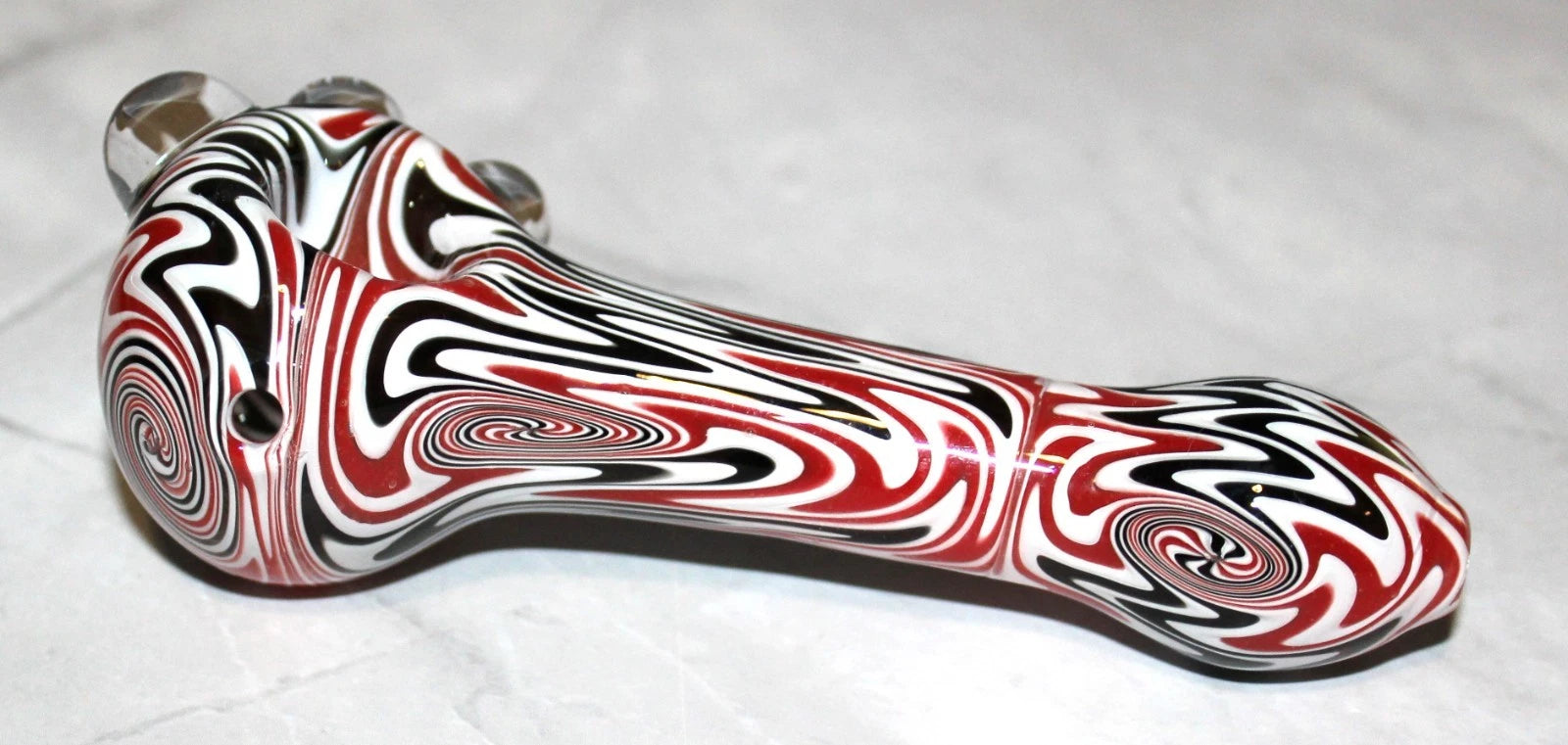 5" MOLTEN MOJO Glass Tobacco Smoking Glass Pipe WAG Glass