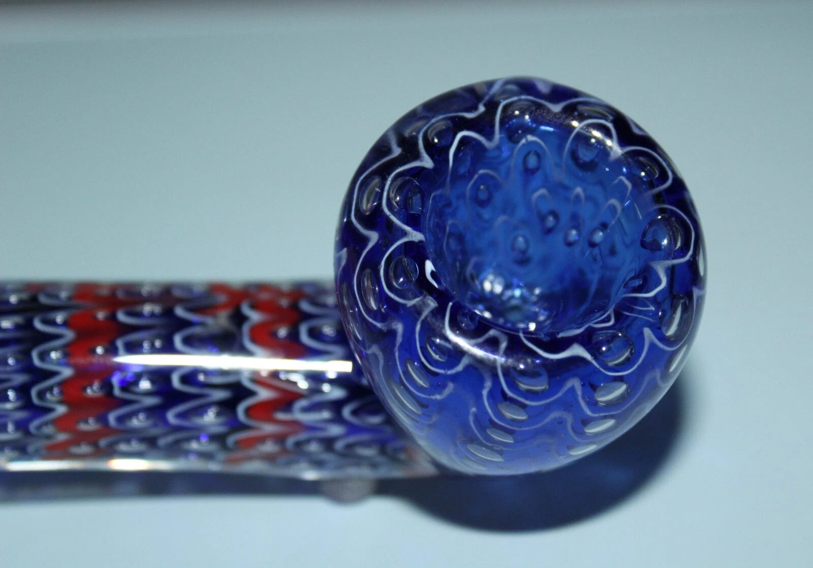 6 1/2" - 7" LONG JOHN Sherlock Thick Glass Pipe