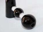 4" MINI BLACK HAMMER GLASS Pipe Tobacco Smoking Glass Pipe