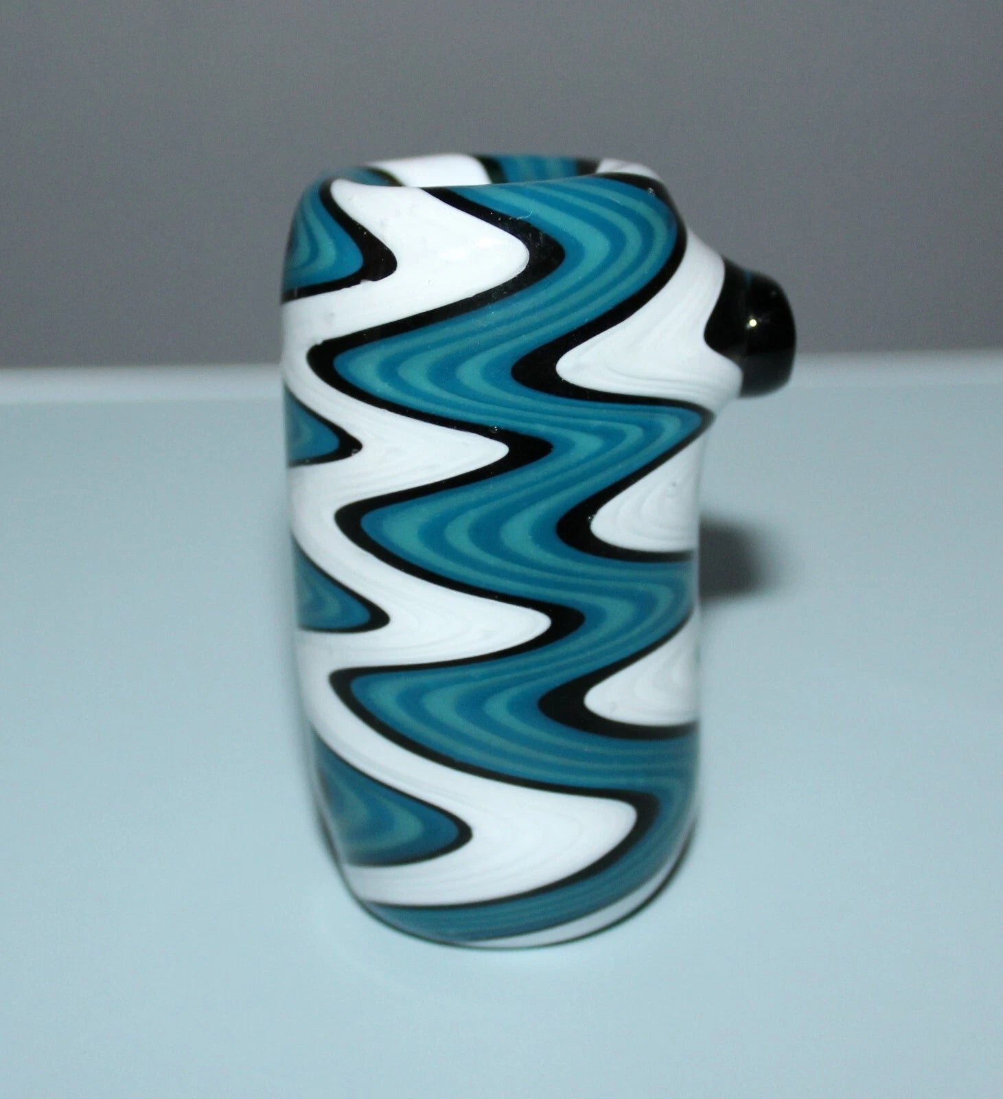 4 1/2" ZIRCON DRIFT Glass Tobacco Smoking Glass Pipe THICK GLASS pipes