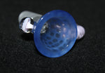 14mm BABY BLUE Glass SLIDE Bowl w/built-in screen Tobacco Glass Slide Bowl 14 mm