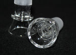 18mm ECONOMY CONE GLASS SLIDE Tobacco Glass Slide Bowl 18 mm male