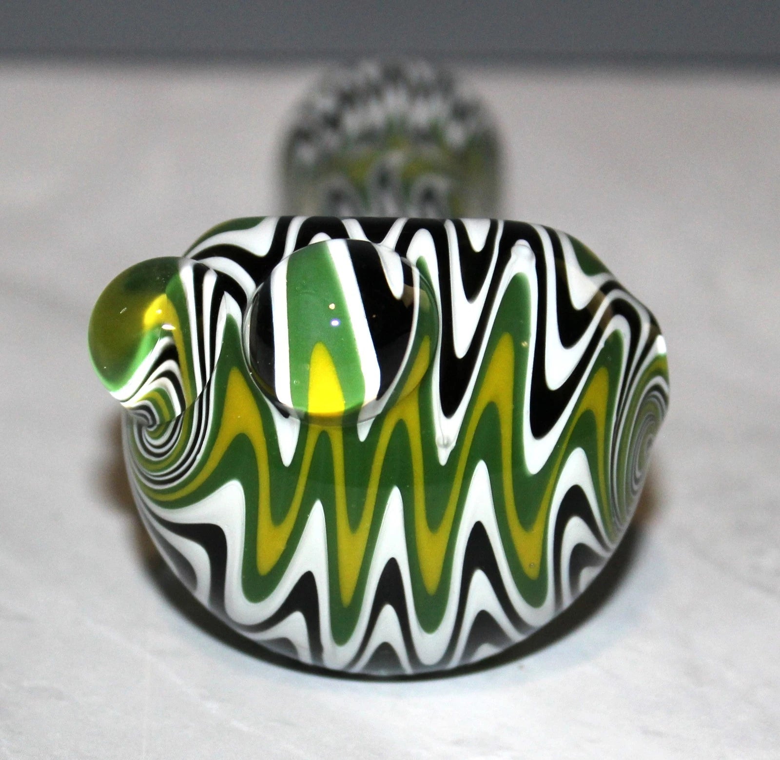 5" RIPPLE GLASS Glass Tobacco Smoking Glass Pipe WAG Glass