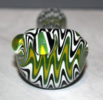 5" RIPPLE GLASS Glass Tobacco Smoking Glass Pipe WAG Glass