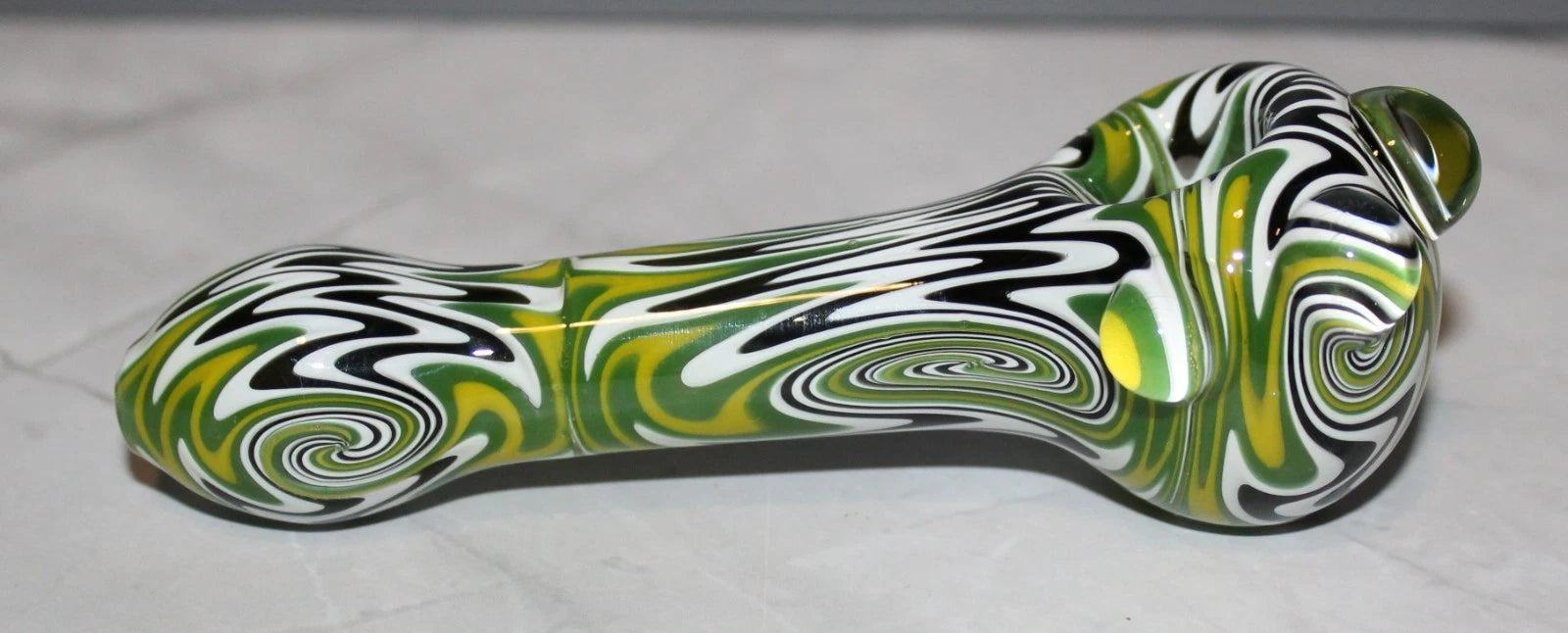 5" RIPPLE GLASS Glass Tobacco Smoking Glass Pipe WAG Glass